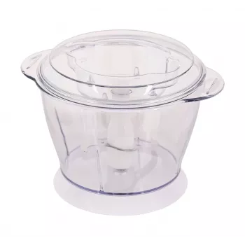Smulkintuvas elektrinis CLATRONIC MZ 3579 — 250 W, 1 L, nerūdijančio plieno peiliai, ledo smulkinimas, baltas