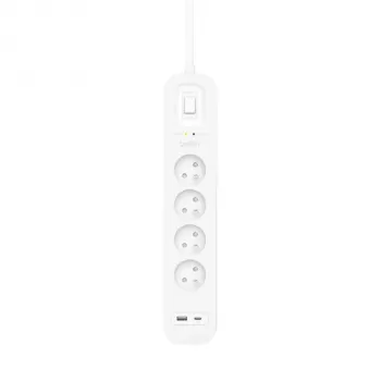Apsauginis filtras Belkin SRB001CA2M 4 AC lizdai 900 J Baltas 2 m