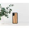 Dėklas Samsung Galaxy S20+ man and wood cappuccino black – apsauginis dėklas su natūralia mediena