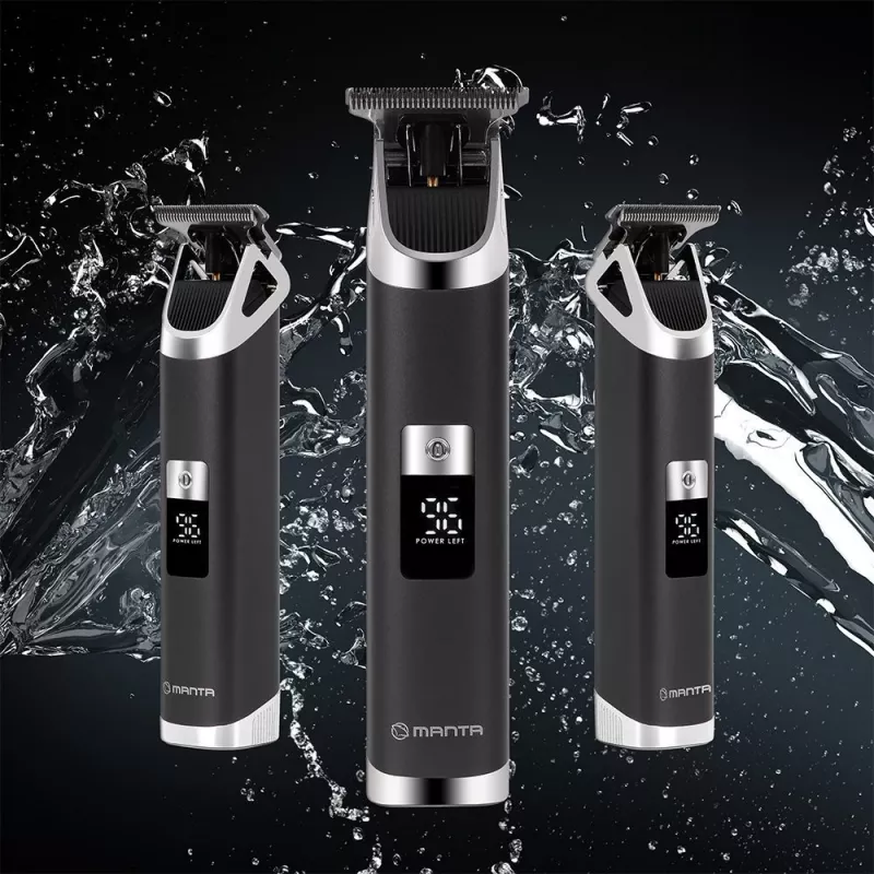Manta HT-02BK Trimo barzdos kirpimo mašinėlė, juoda