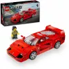 LEGO Speed Champions Ferrari F40 Supercar Konstruktorius su Vairuotojo Minifigūrėle, 9+ Metų