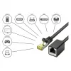 Goodconnections 8070VR-050S Ethernet Patch Cable Black