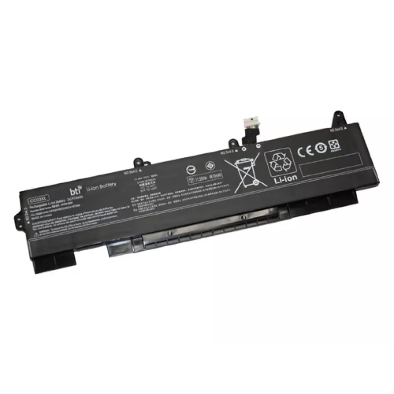 Baterija nešiojamam kompiuteriui BTI L77991-005, 3 celių, HP 850 G7 / 855 G7 / 850 G8 / ZBook Firefly 15 G8, 11,55V 5850mAh (68Wh), juoda