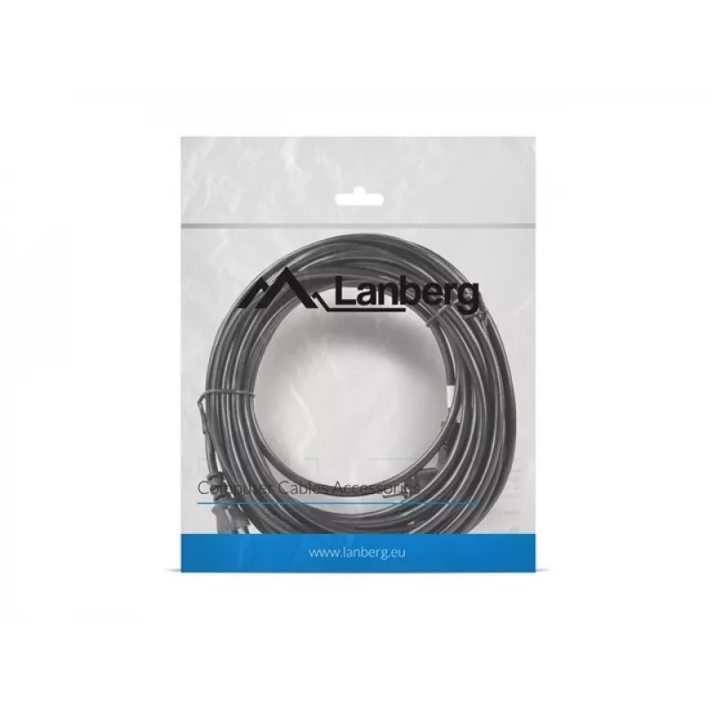 Lanberg CA-C13C-11CC-0100-BK maitinimo laidas, juodas, 10 m, C13 jungtis, CEE7/7