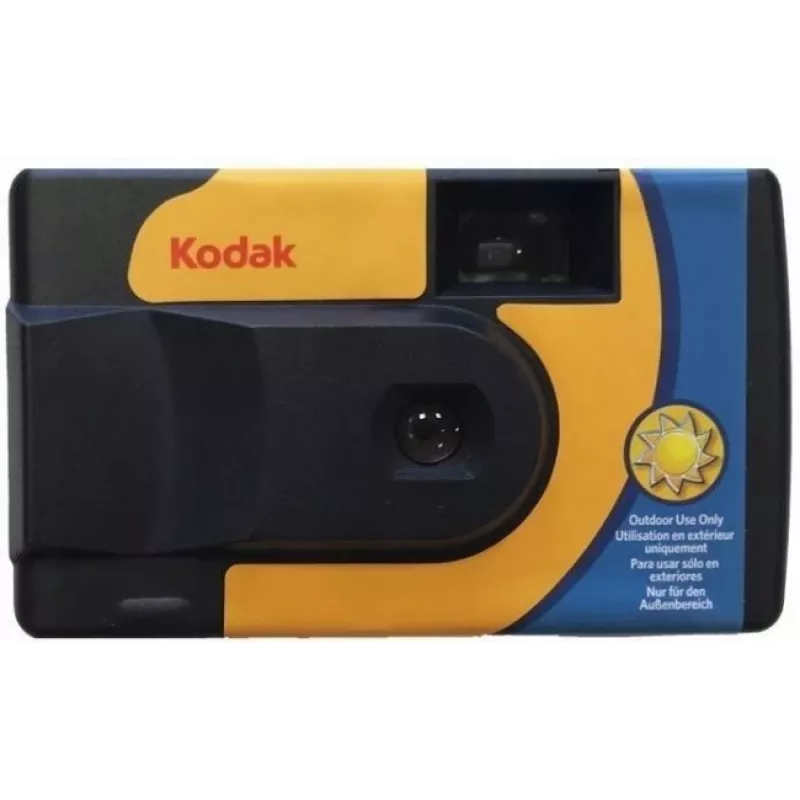 Kodak DAYLIGHT vienkartinis fotoaparatas su spalvota juosta, 39 nuotraukos, be blykstės