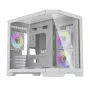 Korpusas Darflash FT418 su 6 aRGB ventiliatoriais (baltas)