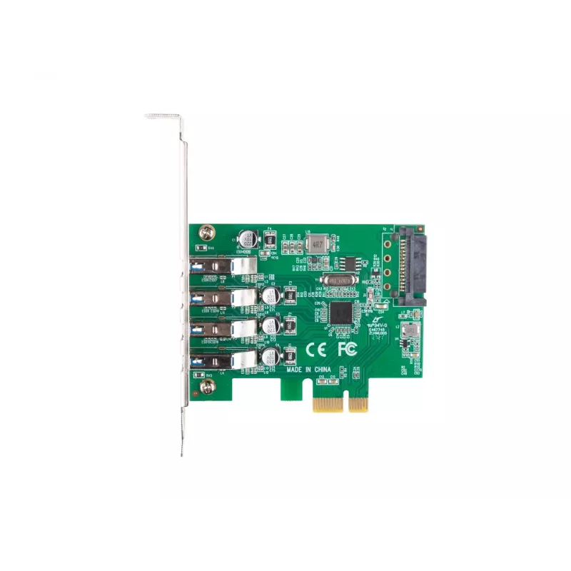 PCIe plėtimo plokštė Lanberg PCE-US3-004 su 4 USB 3.0 prievadais