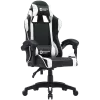 Žaidimų kėdė CANYON Core SGCH2 juoda/balta, ergonomiškas dizainas, reguliuojamas aukštis