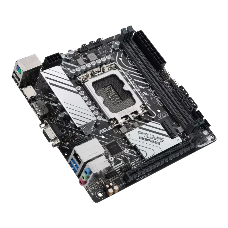 ASUS PRIME H610I-PLUS-CSM pagrindinė plokštė Intel H610 LGA 1700 mini ITX