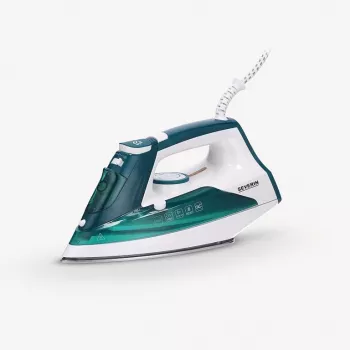 Lyginimo lygintuvas Severin BA 3261 garinis lygintuvas su keraminiu padu 2400 W balta, žalia