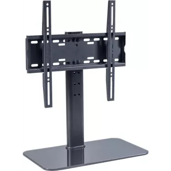 Multimedijos stovas ShiverPeaks BS89792 juodas stiklas plienas