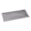 Dulkių filtras DEMCiflex 0305 — 120×250 mm, juodai pilkas