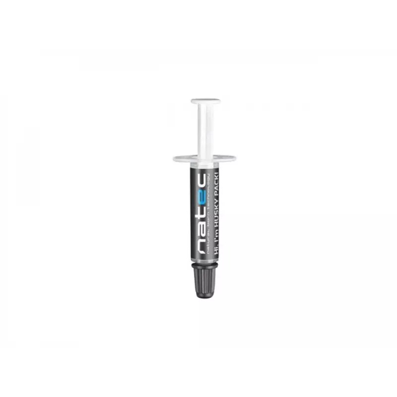 Termopasta NATEC Husky Pack NPT-1581, šilumos laidumas 4.63 W/m·K, pilka, -30–280 °C, 10 vnt.