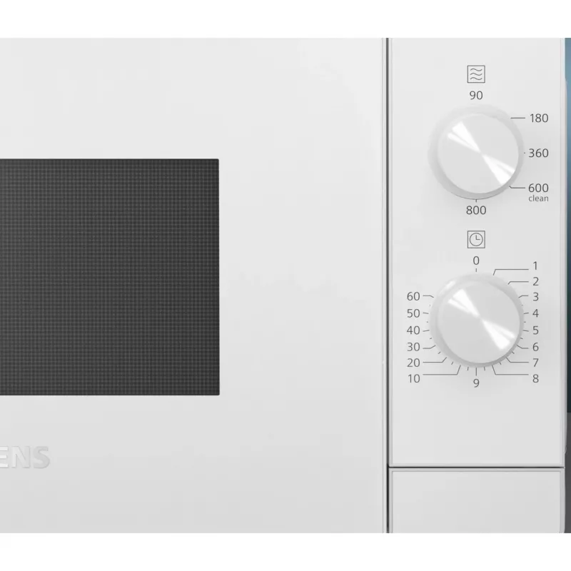 Siemens iQ300 FF020LMW0 mikrobangų krosnelė balta 20 L 800 W