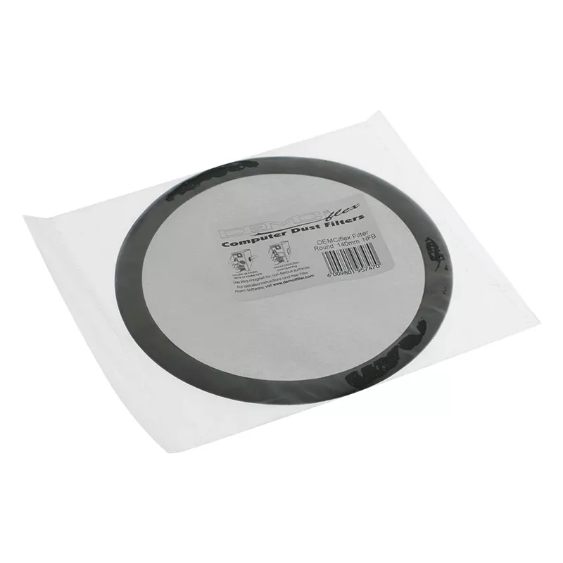 Dulkių filtras DEMCiflex DF0017 apvalus 151 mm skersmens juodas