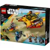 LEGO Star Wars Liepsnos greitaeigis 75414 sniego transporto priemonės rinkinys – 349 detalės, 3 minifigūrėlės, nuo 7 metų
