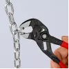 Replės Knipex 86 01 180 lygiais nasrais, žandų storis 1,2 cm