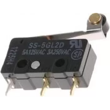 Omron SS-5GL2D mikro jungiklis 14 V/DC 5 A 1 x on/(on) 1 vnt. Maišelyje