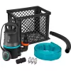 Gardena Flood Set 9000 purvinas vandens siurblys su filtru ir žarna