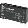 FIN 34.81 05-024 – Įkišama relė 1 normaliai atviras kontaktas 2A 5VDC/24VDC (34.81.7.005.9024)