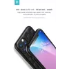 Minkštas apsauginis dėklas Devia Woven2, iPhone 11 Pro Max, austas raštas, juodas