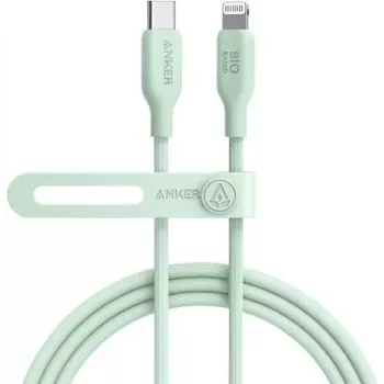 Anker 541 - 1,8 m - Lightning - USB C - Kištukinis - Kištukinis - Žalias (A80A2G61)