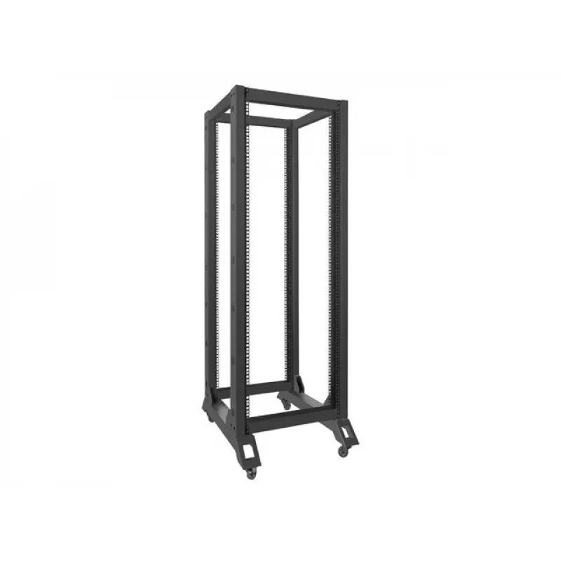 LANBERG RACK STAND 32U 600X800 (JUODA RAL9004)