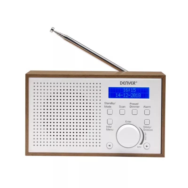 Radio Denver DAB-46WHITE internet analoginis ir skaitmeninis