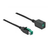 Maitinamas USB ilginimo kabelis DeLOCK 85980 12 V 1 m