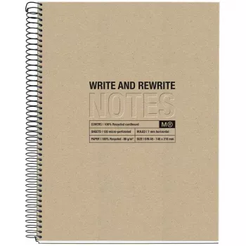 MAUL Eco Design Notepad A5 Lined 120 Sheets (A604779)