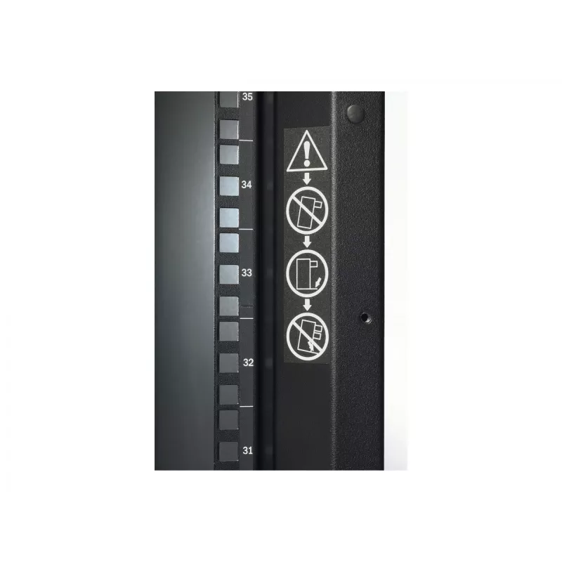 Stovas stelažas APC NetShelter SX 48U 600 mm x 1070 mm, 1704 kg talpa, juodas