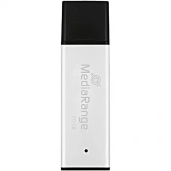 USB atmintukas MediaRange MR1904 512 GB USB Type-A 3.2 Gen 1 (3.1 Gen 1) Juodas/Sidabrinis