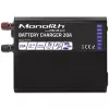Kroviklis QOLTEC Monolith 20A 12V LiFePO4, AGM, GEL, SLA akumuliatoriams