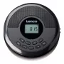 Nešiojamas CD grotuvas Lenco CD-340BK – juodas, kompaktiškas