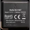 Shelly BLU H&T temperatūros ir drėgmės jutiklis (juodas)