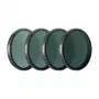 „Freewell“ filtrų rinkinys, skirtas OSMO Action 6 (Standartinė diena) – 4 vienetų ND filtrų komplektas
