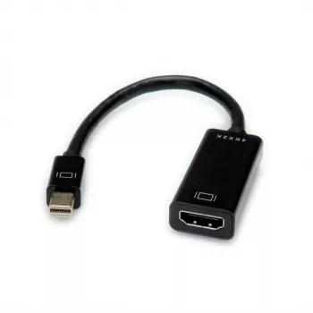 Vaizdo kabelis-adapteris Mini DisplayPort į HDMI Type A (standartinis) juodas 12.99.3143