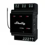 DIN bėgelio išmanioji relė Shelly WavePro3 3 kanalų Z-Wave, 110–240 V, 16 A vienam kanalui (48 A bendra), AES-128
