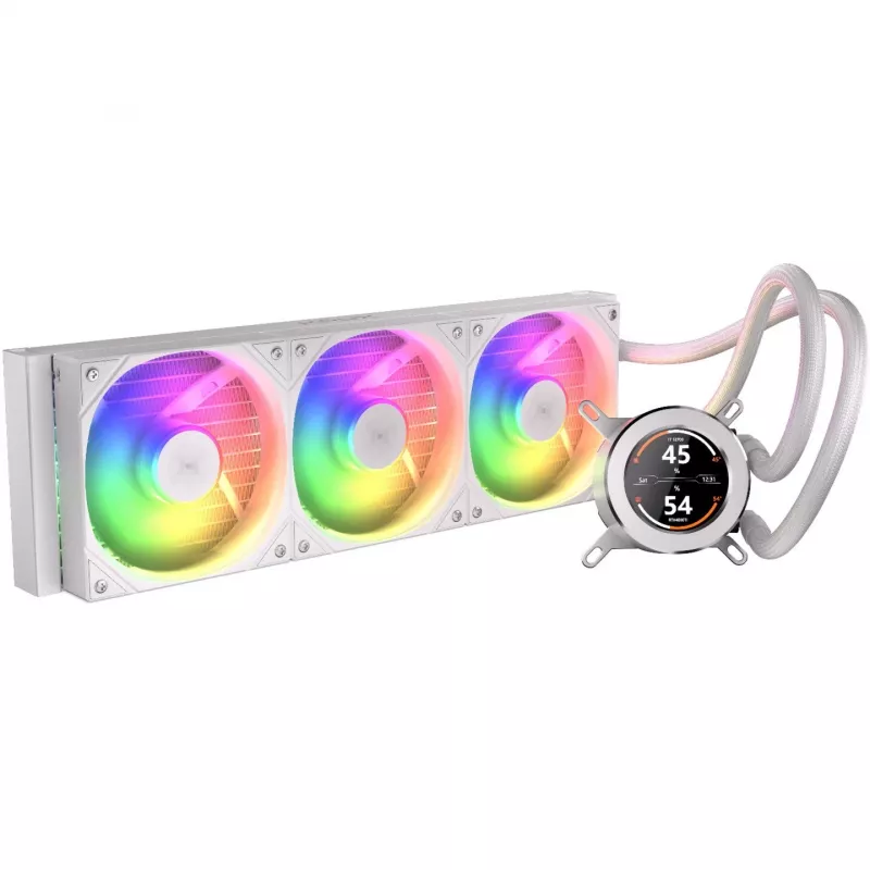 LCD monitorius KRUX HydroGlance 360 ARGB 24 colių 165Hz