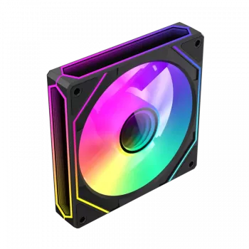 Gamemax FN12A-S8I 120 mm korpuso ventiliatorius, juodas