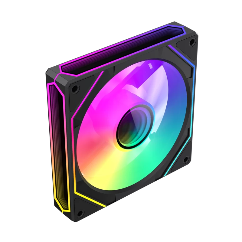 Gamemax FN12A-S8I 120 mm korpuso ventiliatorius, juodas