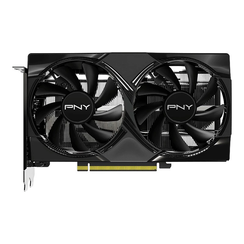 Vaizdo plokštė PNY GeForce RTX 5050 – 8 GB GDDR6, 2317 MHz, 128 bitų, PCIe x8 5.0, dviejų ventiliatorių aušinimas