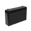 Įkraunama sandarioji švino-rūgšties baterija Green Cell AGM12 6 V 7000 mAh juoda