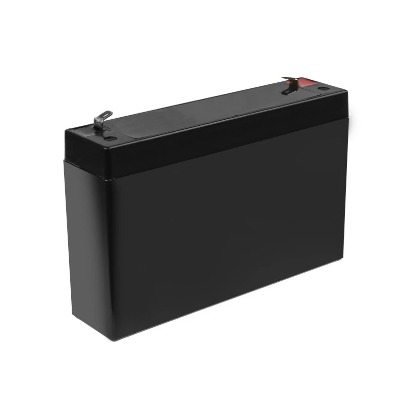 Įkraunama sandarioji švino-rūgšties baterija Green Cell AGM12 6 V 7000 mAh juoda