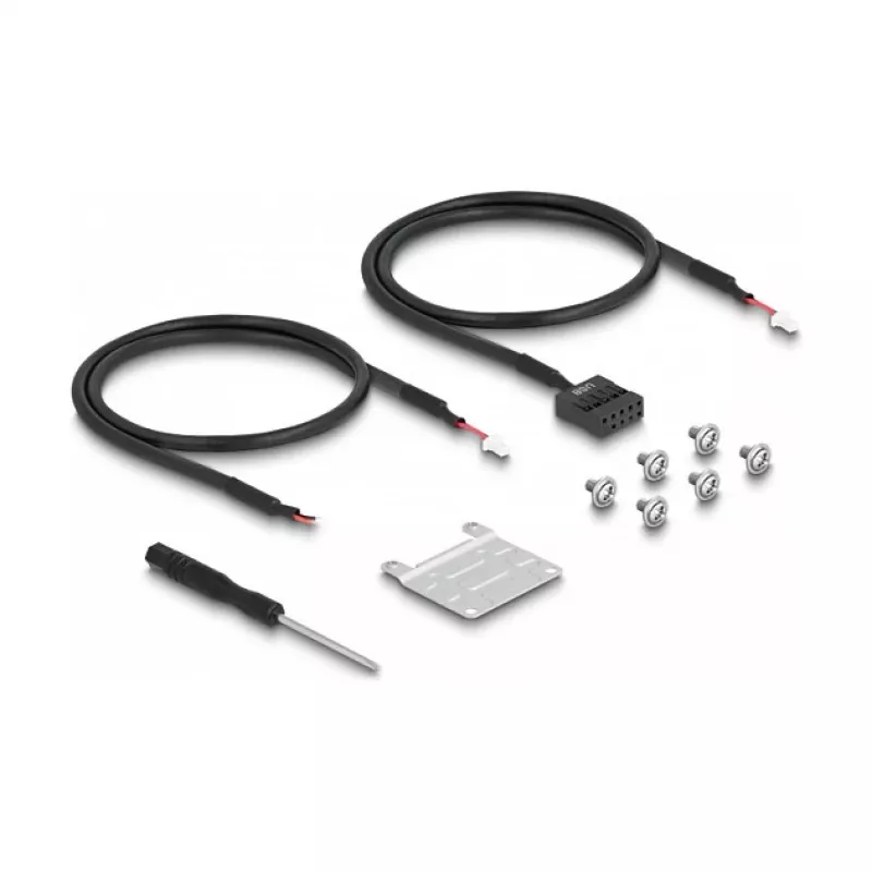 DeLOCK Converter M.2 Key B+M vyriškas į Mini PCIe lizdą lankstus kabelis