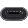 Goobay USB 2.0 Hi-Speed adapteris, pilkas - USB-C™ lizdas > USB 2.0 Micro kištukas (B tipas) (55553)