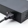 Ethernet Switch QOLTEC 52297 PoE RJ45 su PoE Uplink ir SFP prievadu