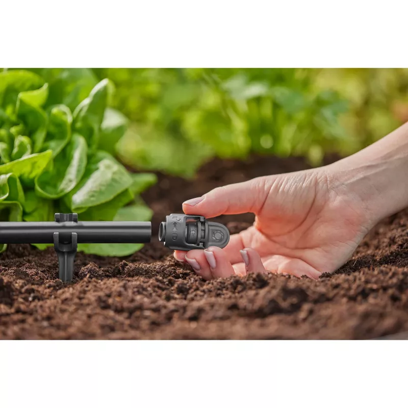GARDENA 13205-20 galinis kištukas plastikinis lašelinio drėkinimo sistemai