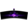 LORGAR 34MP1 UWQHD MiniLED žaidimų monitorius Pro, 34'' (3440*1440) VA lenktas ekranas, juoda/pieno pilka