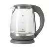 Adler AD 1286 virdulys, 2200 W, 2 L, plastikas/stiklas, pilka/skaidri